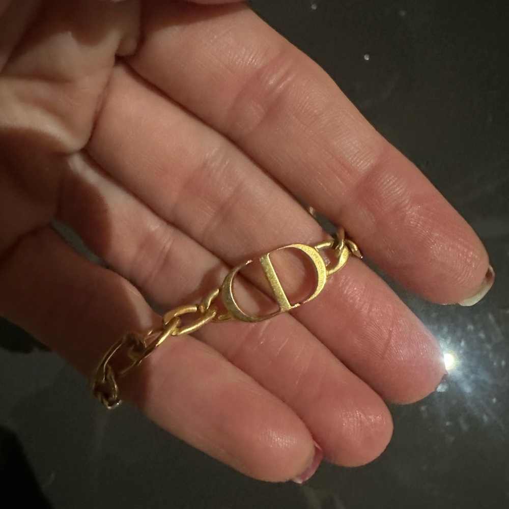 Dior chain style bracelet
